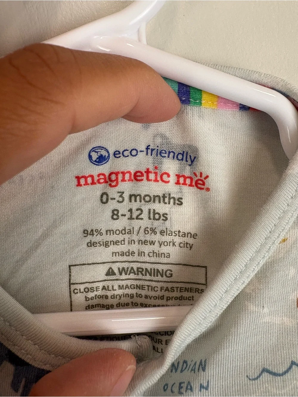 Magnetic Me Sea the World Coverall Size 0-3 months Modal